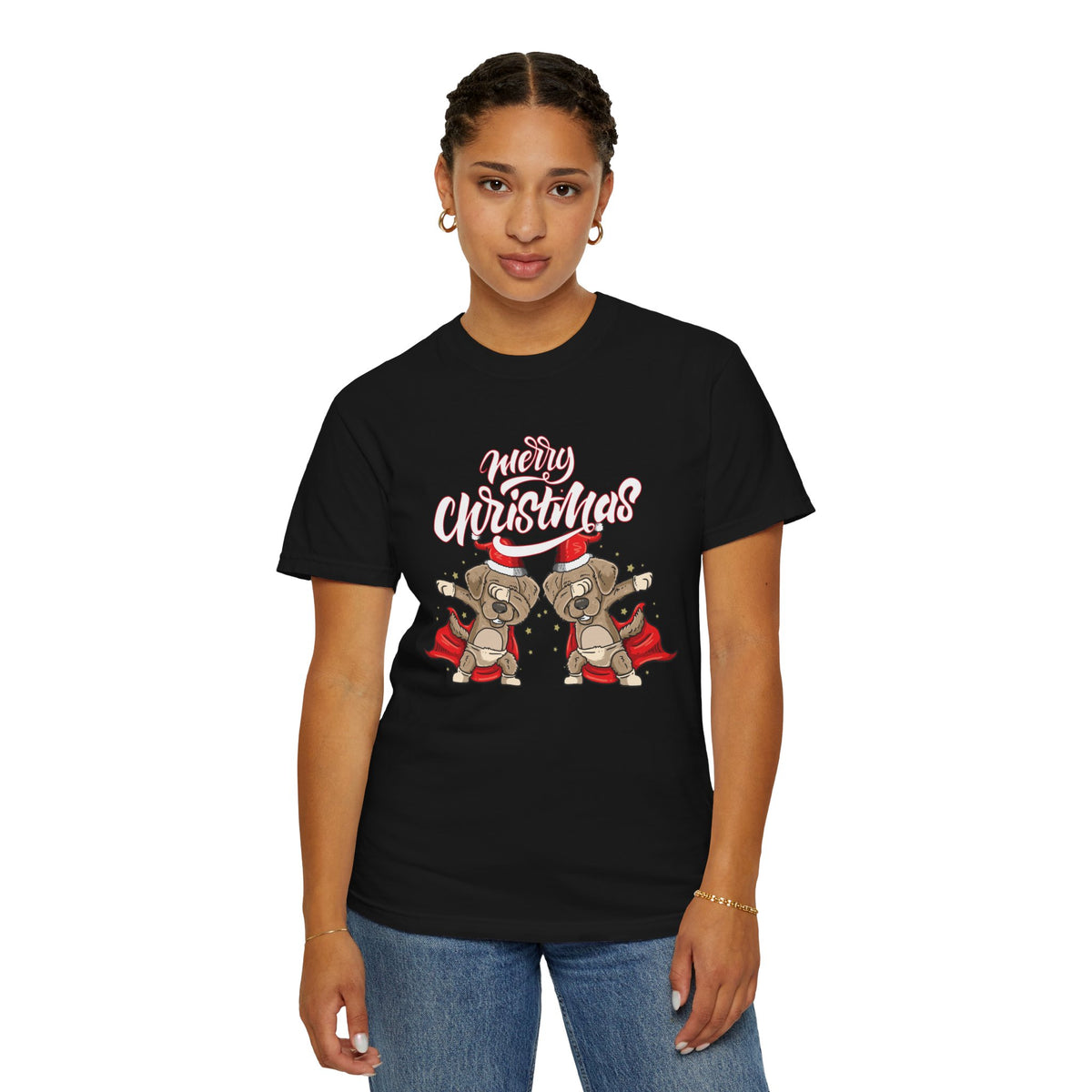 Festive Holiday T-shirt, Funny Christmas Shirt, Cute Teddy Bear Tee, Unisex Gift, Holiday Apparel, Christmas Celebration Wear