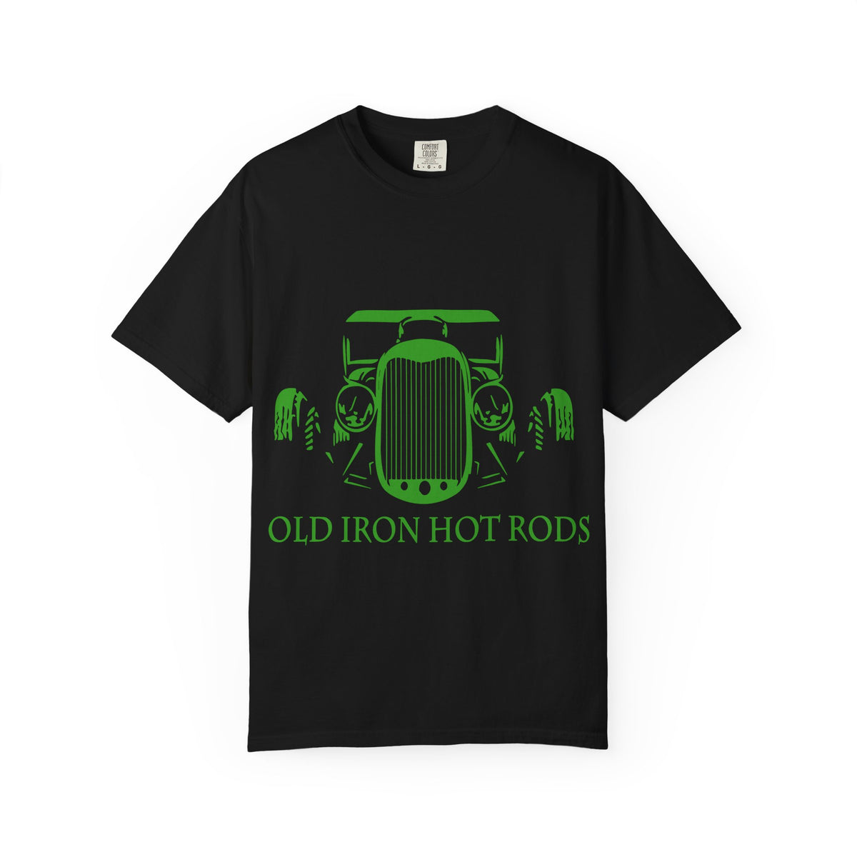 Vintage Car Enthusiast T-Shirt - Old Iron Hot Rods, Unisex Tee, Classic Car Gift, Automotive Apparel, Car Show Outfit, Retro Style