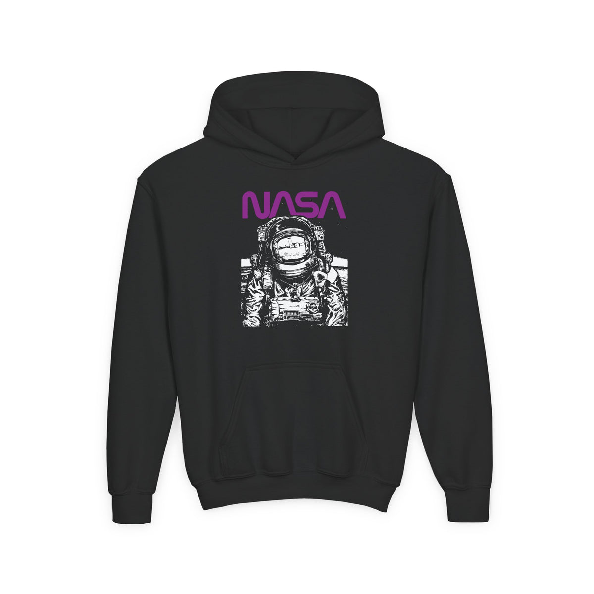 NASA Astronaut Youth Hoodie, Cool Space Sweatshirt, Gift for Kids, Birthday, Cosmic Fashion, Astronomy Lovers