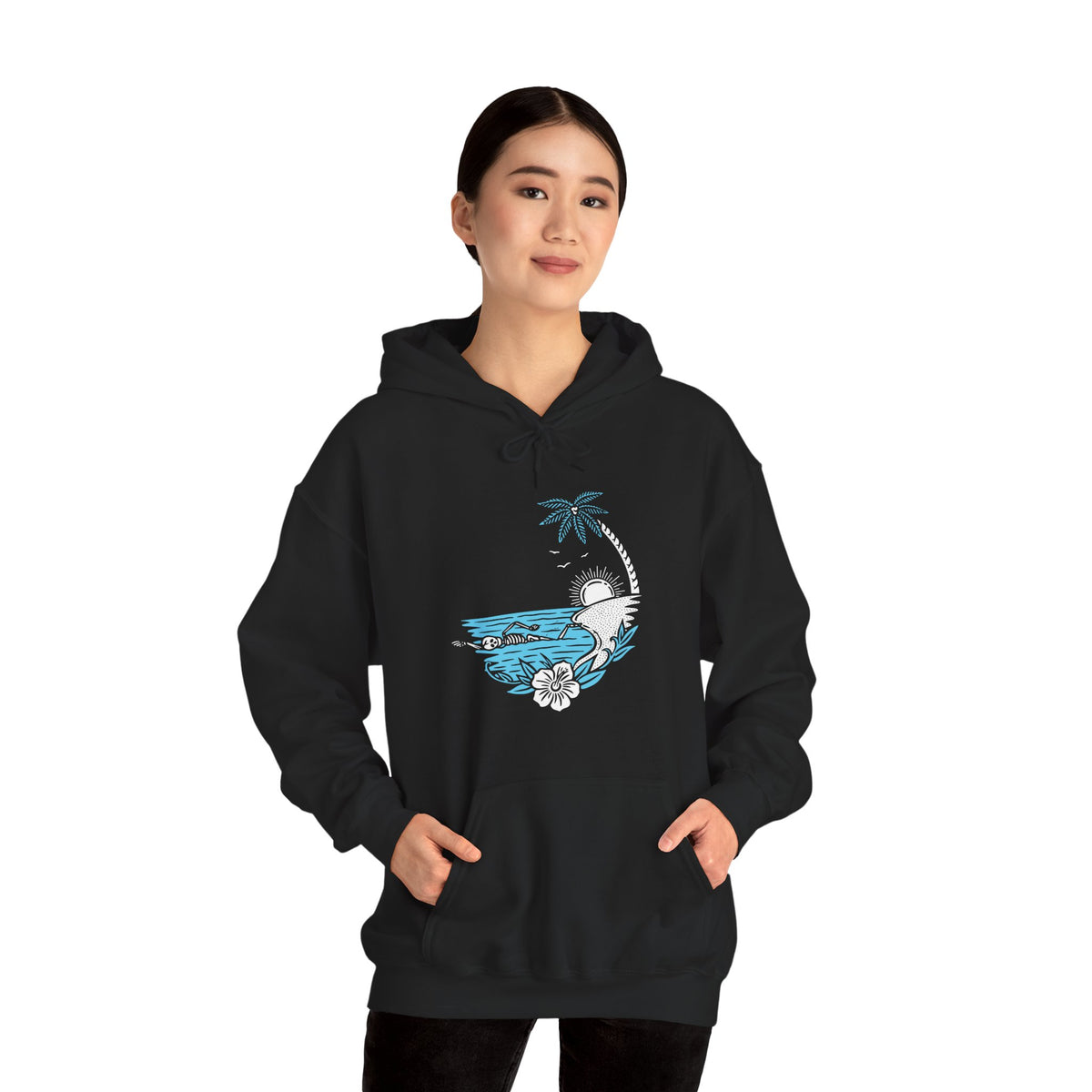 Tropical Sunset Hoodie - Cozy Beach Sweatshirt, Sun and Palm Tree Design, Ideal for Summer, Unisex Gift, Vacation Apparel, Relaxing [...]