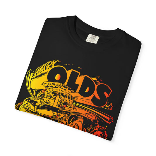 Vintage Car Enthusiast Tee, Unisex Graphic T-Shirt, Retro Oldsmobile Shirt, Classic Car Apparel, Gift for Car Lovers