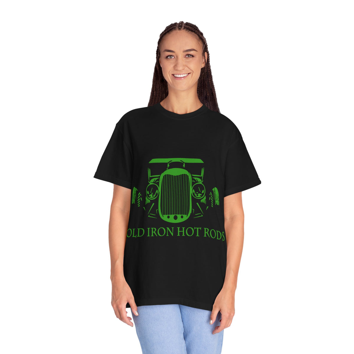 Vintage Car Enthusiast T-Shirt - Old Iron Hot Rods, Unisex Tee, Classic Car Gift, Automotive Apparel, Car Show Outfit, Retro Style