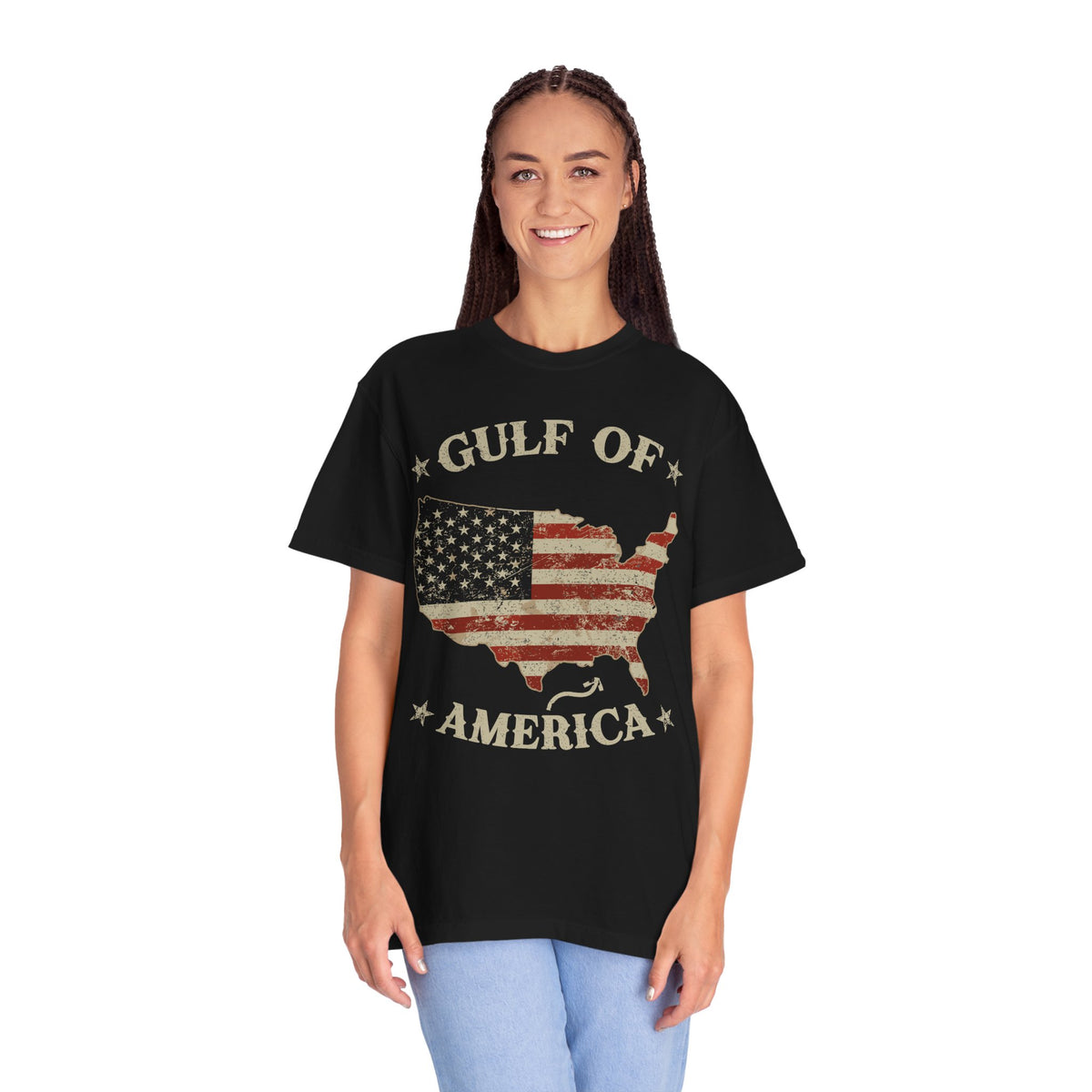 Gulf of America Vintage T-shirt, Unisex Tee, Summer BBQ Shirt, Patriotic Gift, Travel Souvenir, Outdoor Adventure Apparel