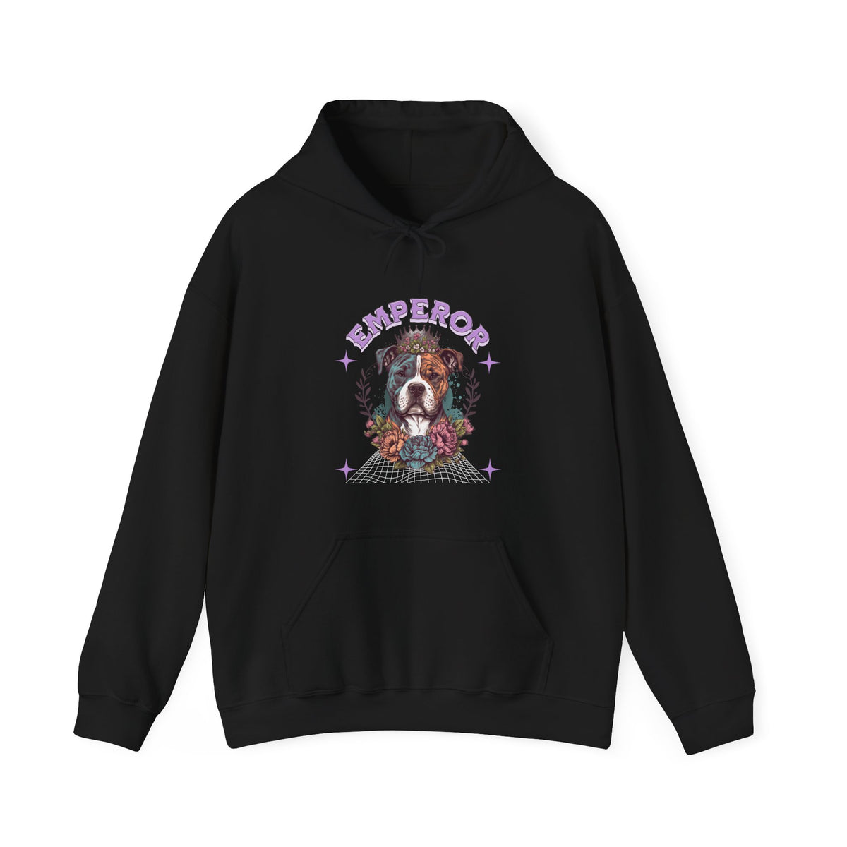 Emperor Dog Sweatshirt, Cozy Pet Lover Gift, Cute Animal Hoodie, Perfect for Dog Owners, Fun Casual Wear, Birthday Gift Idea