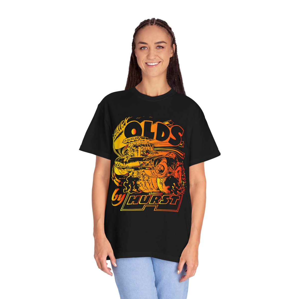 Vintage Car Enthusiast Tee, Unisex Graphic T-Shirt, Retro Oldsmobile Shirt, Classic Car Apparel, Gift for Car Lovers