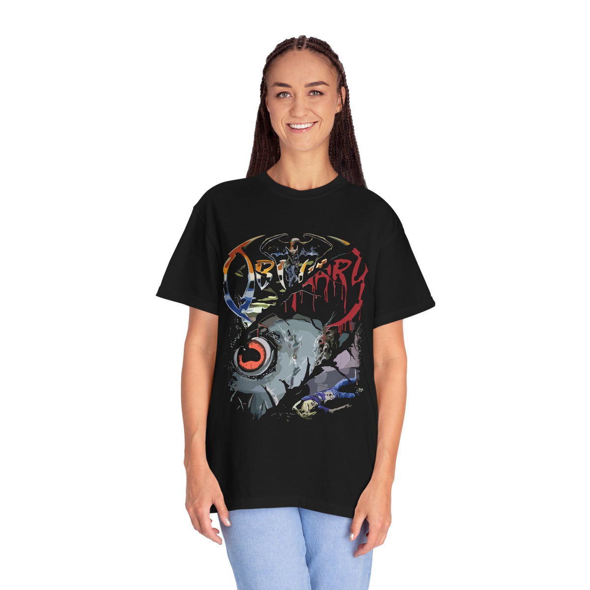 Ordinary Vibes Unisex Garment-Dyed T-shirt, Streetwear Tee, Graphic Shirt, Casual Outfit, Gift for Friends, Unique Style