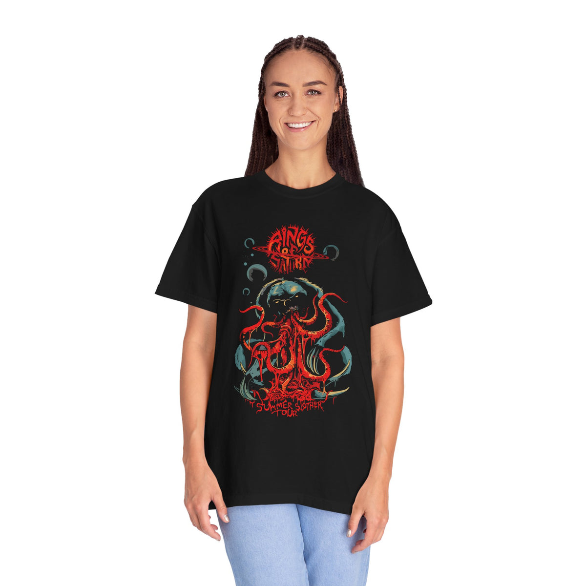 Ocean-Inspired Unisex T-Shirt - Unique Tentacle Design, Beachwear, Graphic Tee, Gift for Sea Lovers, Casual Wear, Summer Fashion