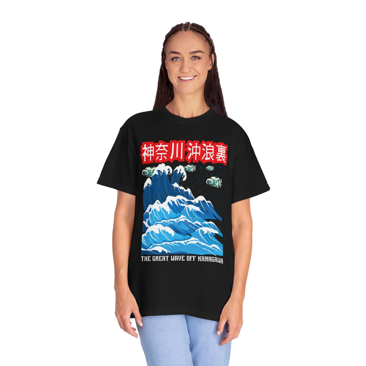 Great Wave T-shirt, Unisex Graphic Tee, Casual Streetwear, Artistic Gift for Ocean Lovers, Summer Vibes, Eco-Friendly Fashion