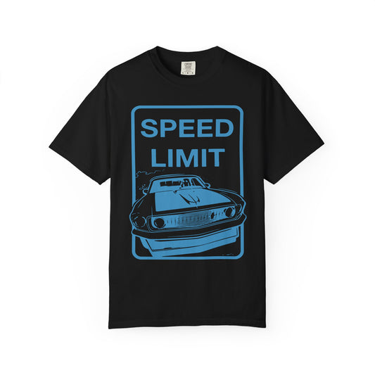 Speed Limit Vintage Car T-Shirt for Auto Enthusiasts, Unisex Tee, Gift for Car Lovers, Retro Driving Apparel, Perfect for Birthdays, Summer