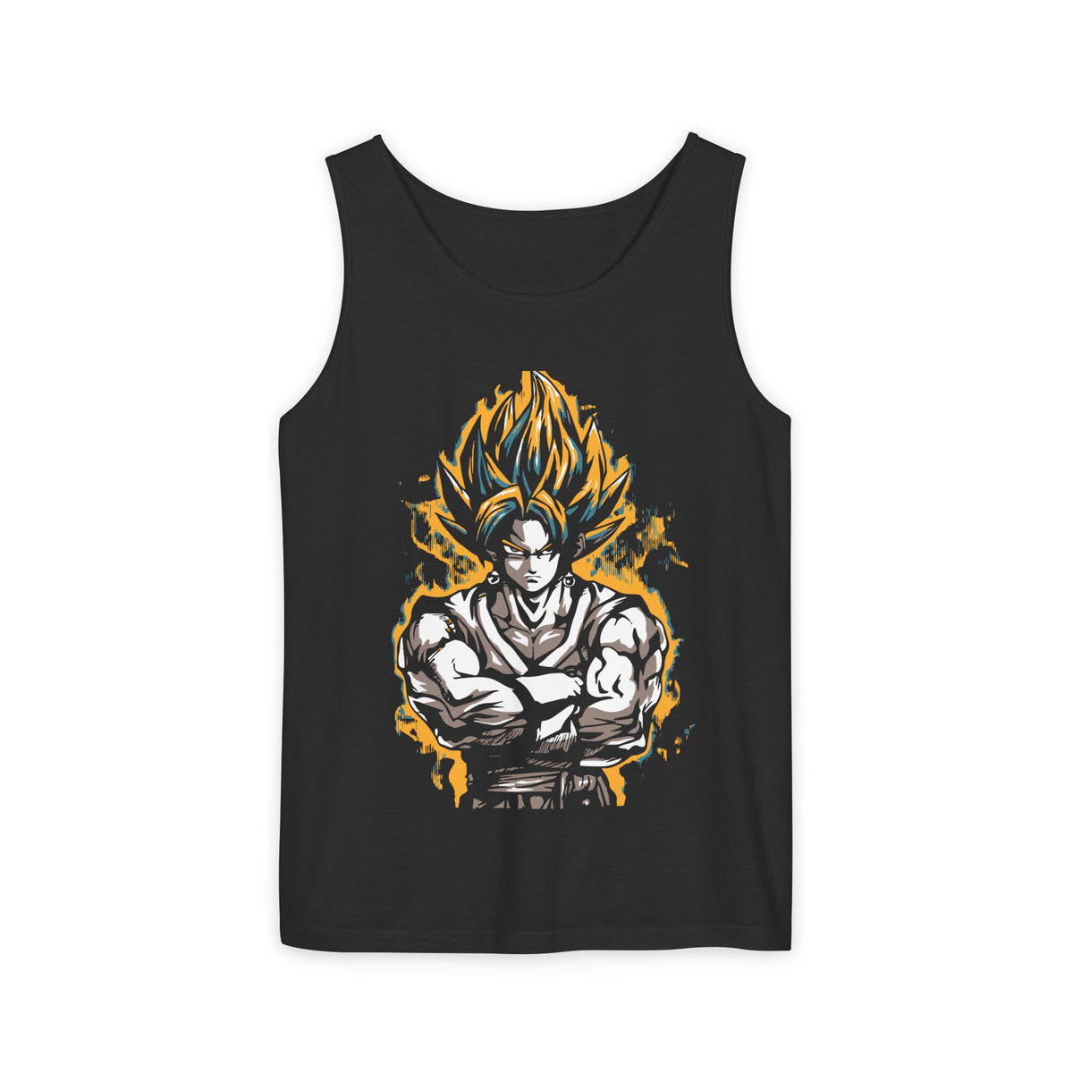 Unisex Dragon Ball Z Tank Top, Anime Apparel, Summer Top, Gift for Fans, Gym Wear, Beach Outfit, Festival Clothing