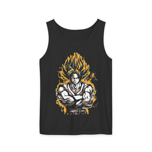 Unisex Dragon Ball Z Tank Top, Anime Apparel, Summer Top, Gift for Fans, Gym Wear, Beach Outfit, Festival Clothing