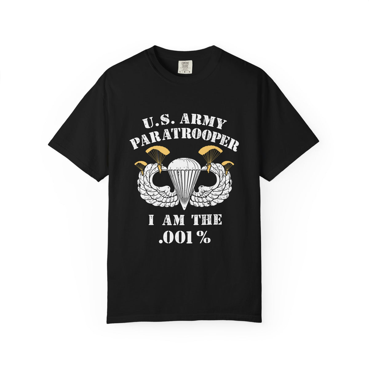Army Paratrooper T-Shirt, Unisex Military Tee, Veteran Gift, Gift for Military Enthusiasts, Casual Wear, Patriotic Apparel